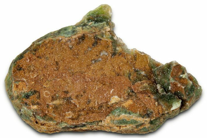 Sparkling Chrome Chalcedony Specimen - Chromite Mine, Turkey #336691